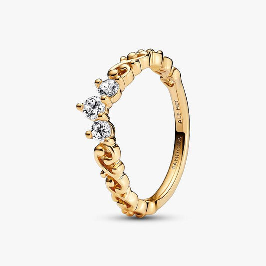 Pandora Kongelig virvel tiara ring