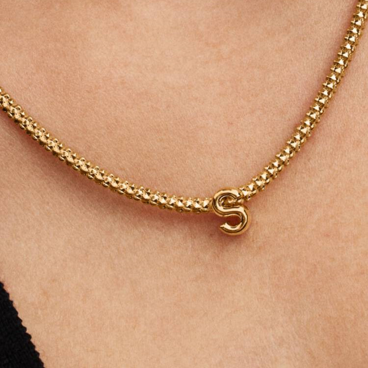 Pandora Bokstaven "S" minicharm