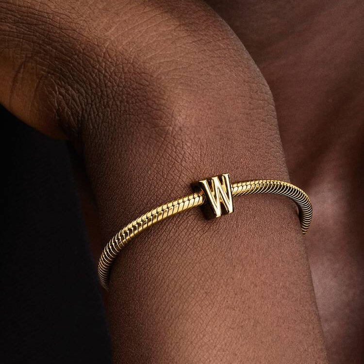 Pandora Bokstaven "W" minicharm