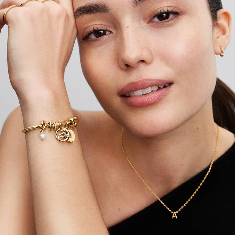 Pandora Bokstaven "A" minicharm