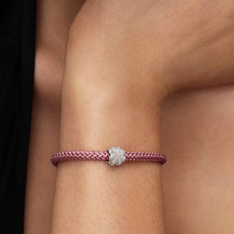Pandora Strukturert kløver minicharm