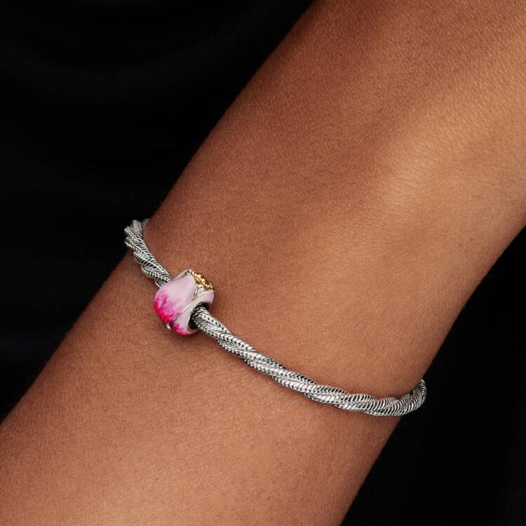 Pandora Rosa tulipan charm