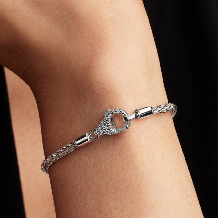 Pandora Pavélås foxtailkjede armbånd