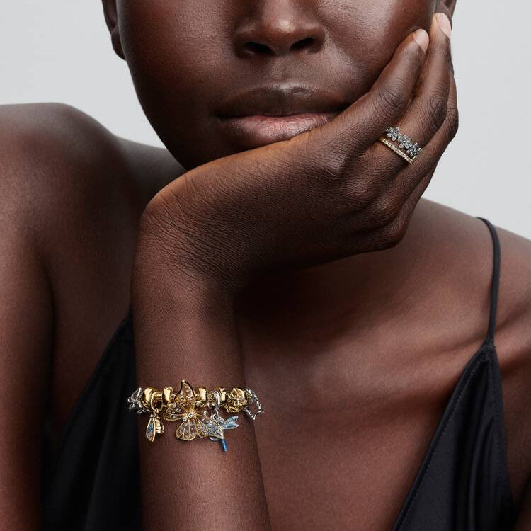 Pandora Overdimensjonert sommerfugl charm