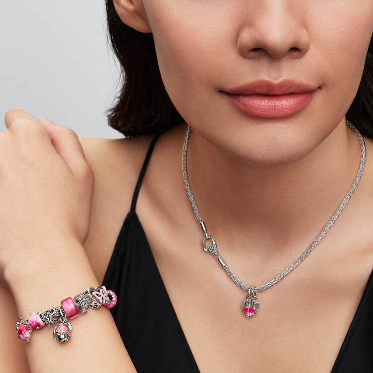 Pandora Openwork familietre charm