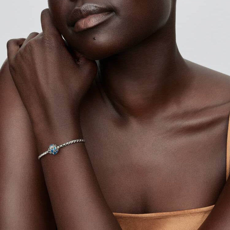 Pandora Openwork svømmende fisk charm