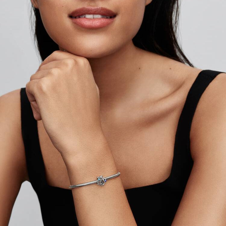 Pandora Openwork skjell charm