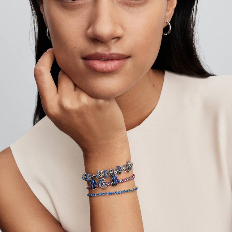Pandora Blå blekksprut charm