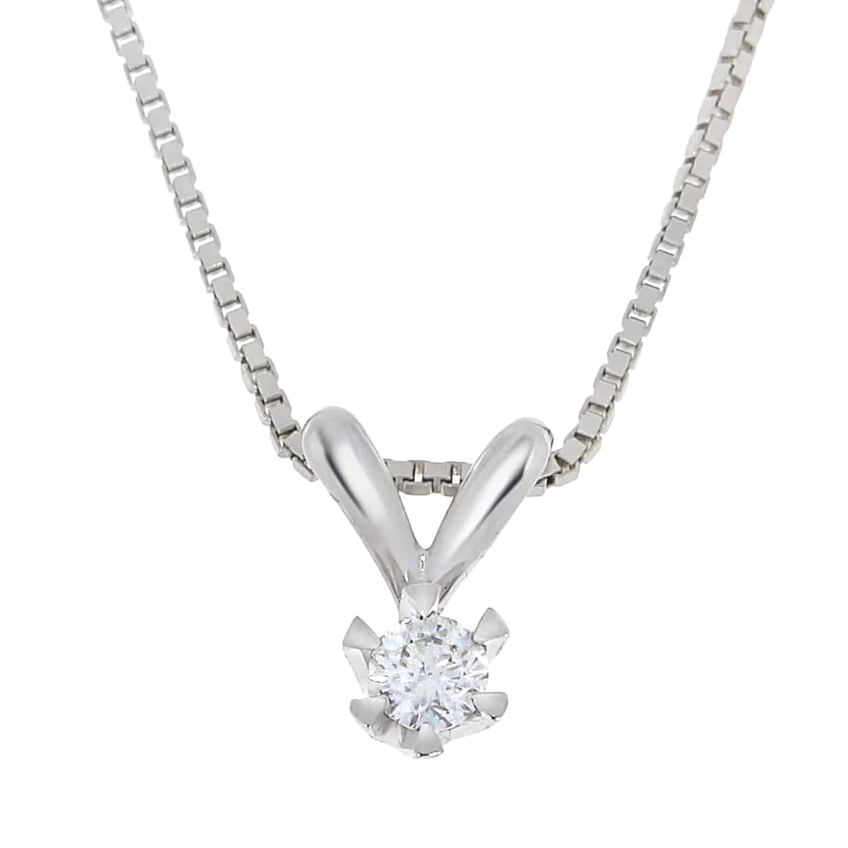 Enstenssmykke "Victoria" 0.20ct TW SI