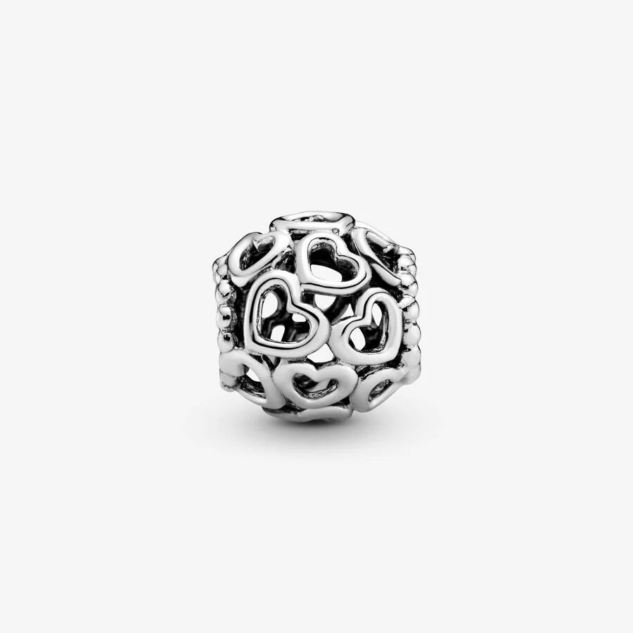 Pandora "hjerter overalt" charm