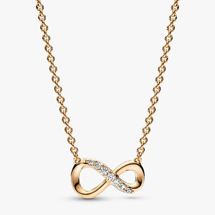 Pandora Funklende evighet collierhalskjede