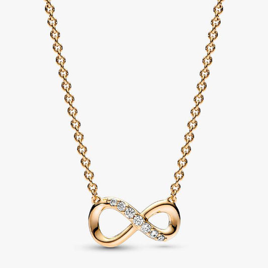 Pandora Funklende evighet collierhalskjede