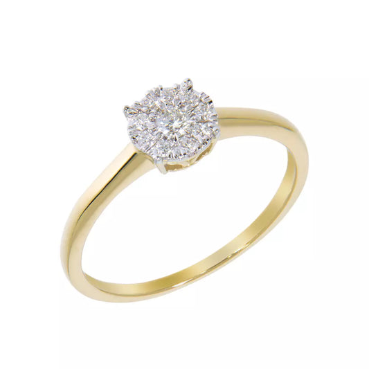 Diamantring "Victoria" 0.20ct TW SI