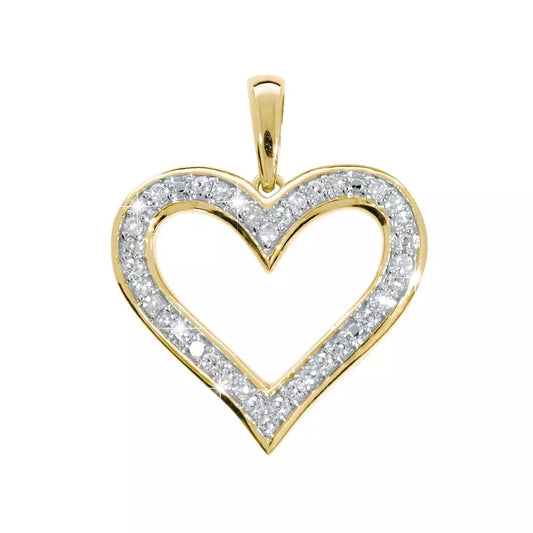 Diamanthjerte "Cupid" 0.10ct TW SI
