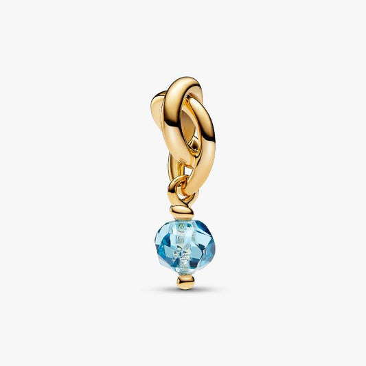 Pandora Evighetssirkel hengende charm, akvablå