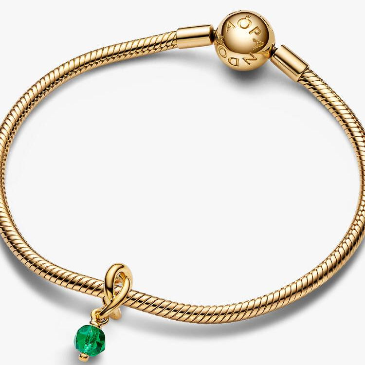 Pandora Evighetssirkel hengende charm, grønn