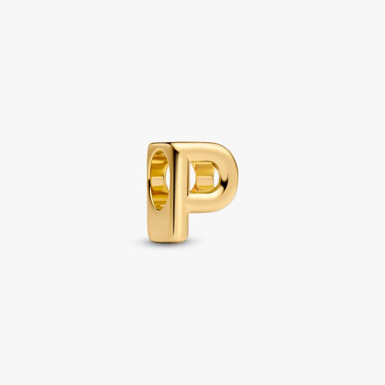 Pandora Bokstaven "P" minicharm
