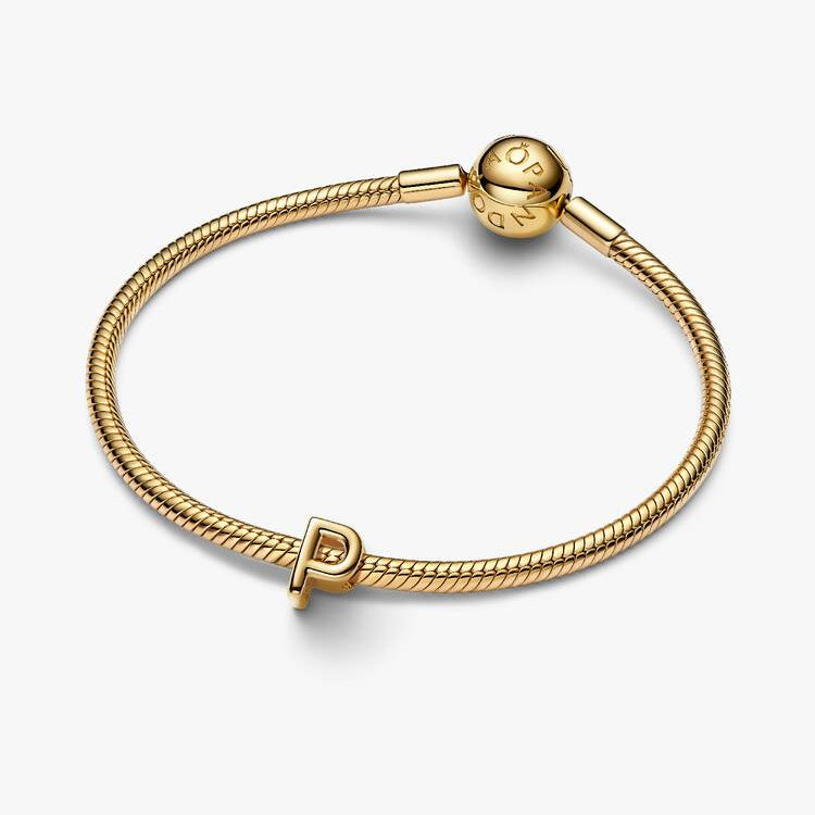 Pandora Bokstaven "P" minicharm