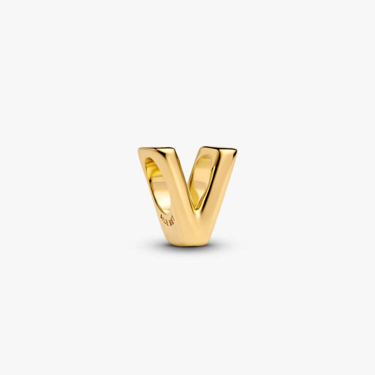 Pandora Bokstaven "V" minicharm