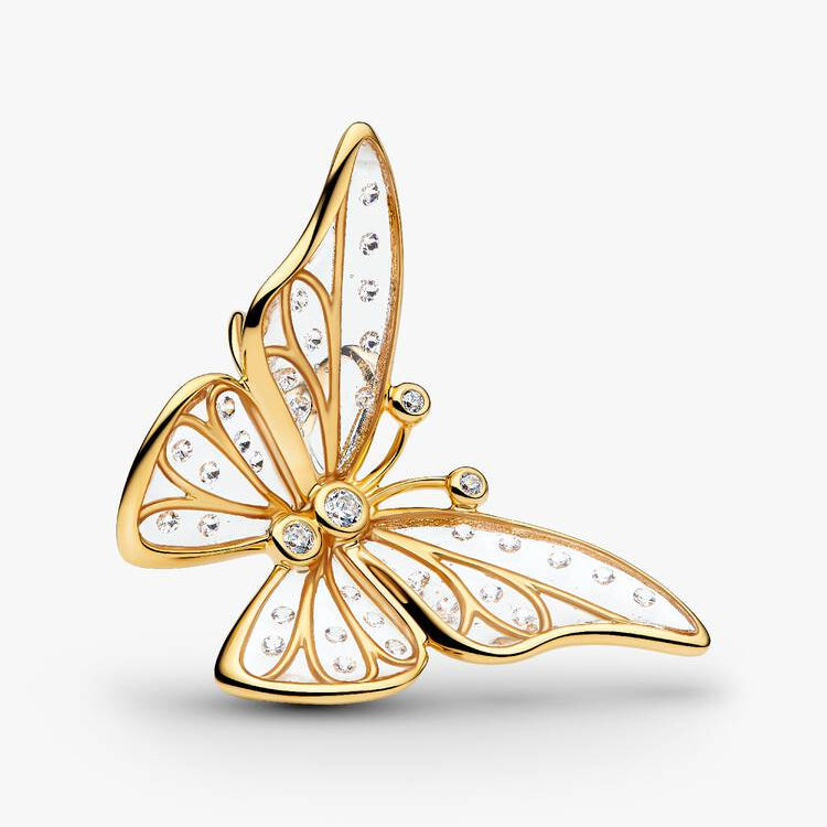 Pandora Overdimensjonert sommerfugl charm