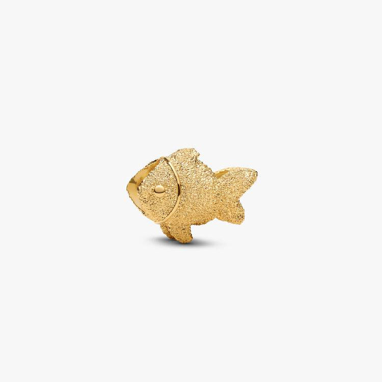 Pandora Strukturert fisk minicharm