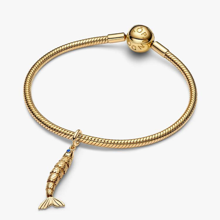 Pandora Artikulert fisk hengende charm