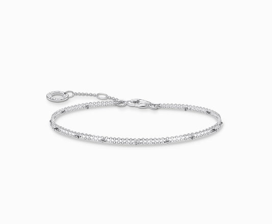 Thomas Sabo bracelet double strand silver.