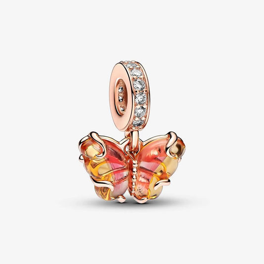 Pandora sommerfugl charm