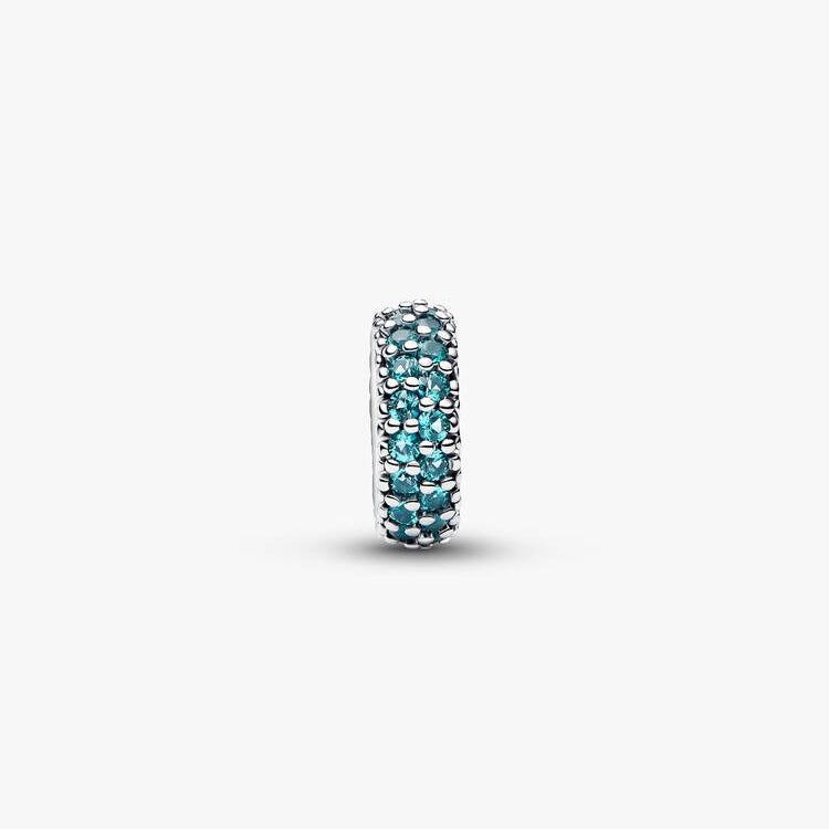 Pandora Mellomledd charm, isblå