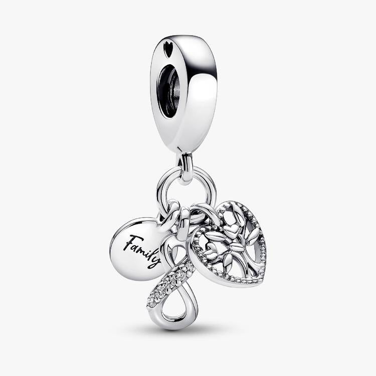 Pandora Familie for alltid trippel charm