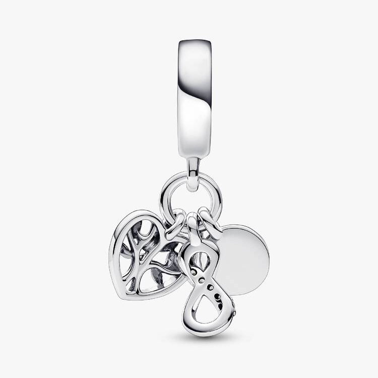 Pandora Familie for alltid trippel charm
