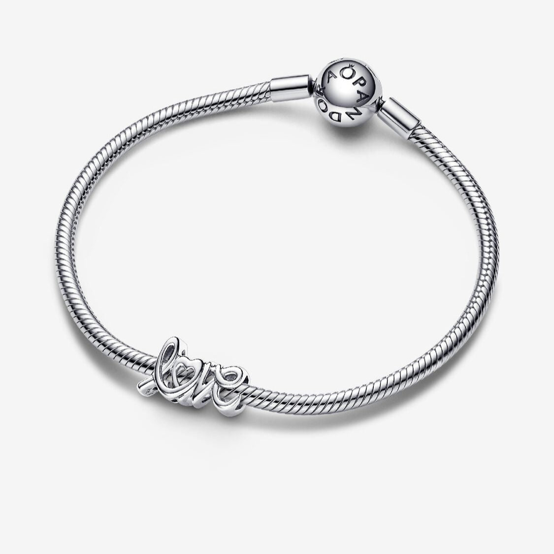 Pandora love håndskrift charm