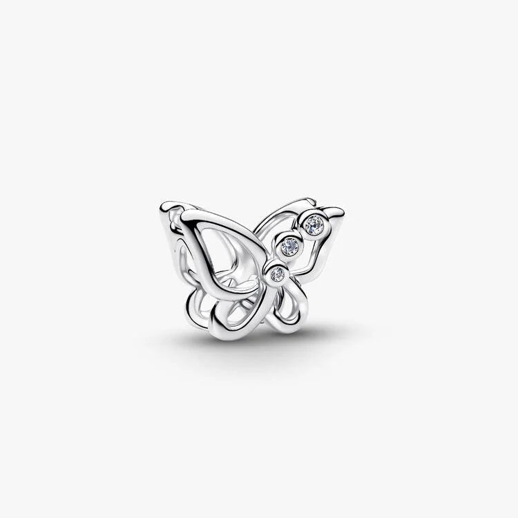 Pandora Openwork sommerfugl charm
