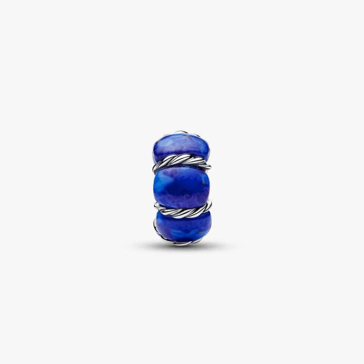 Pandora Livbøye charm, blå