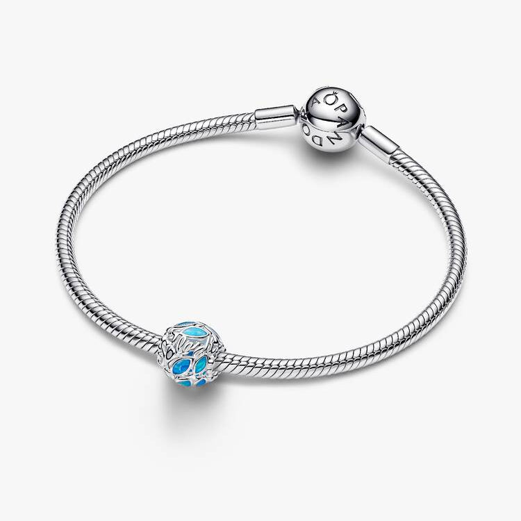 Pandora Openwork svømmende fisk charm