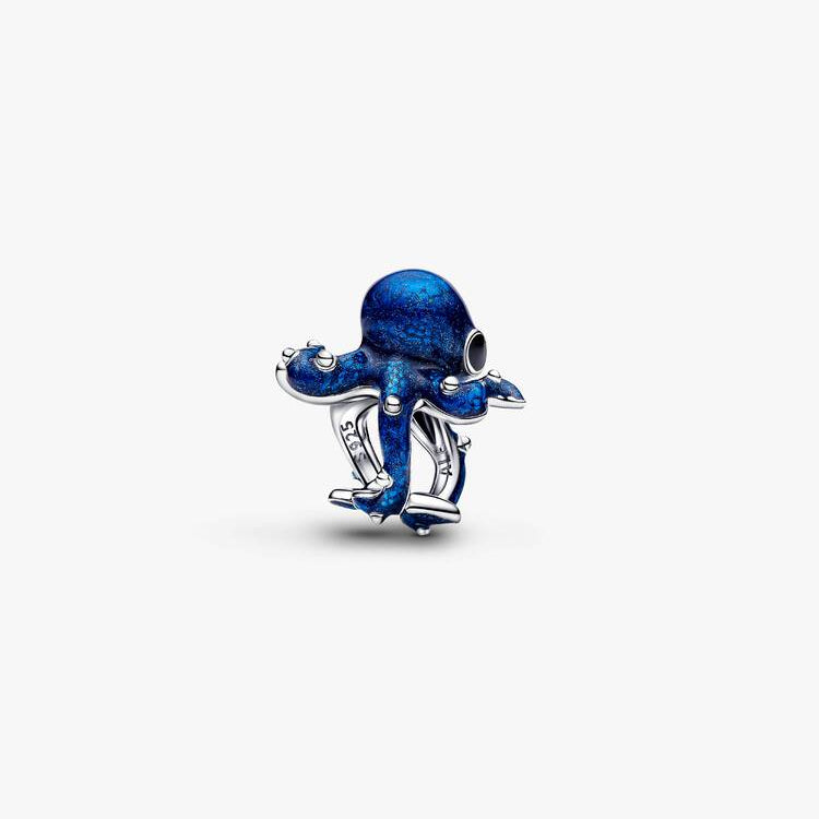 Pandora Blå blekksprut charm