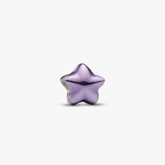 Pandora Stjerne minicharm, lilla