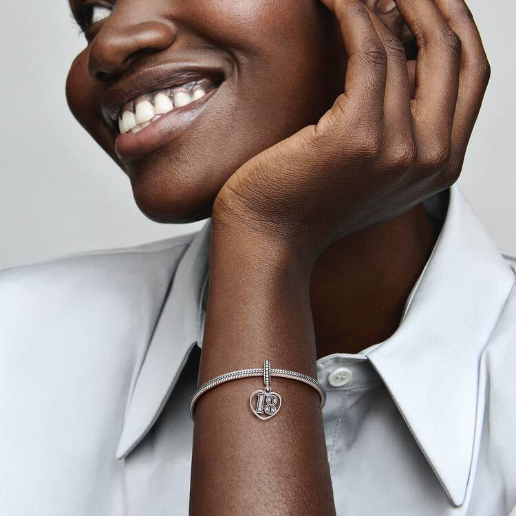 Pandora 18 years of love charm