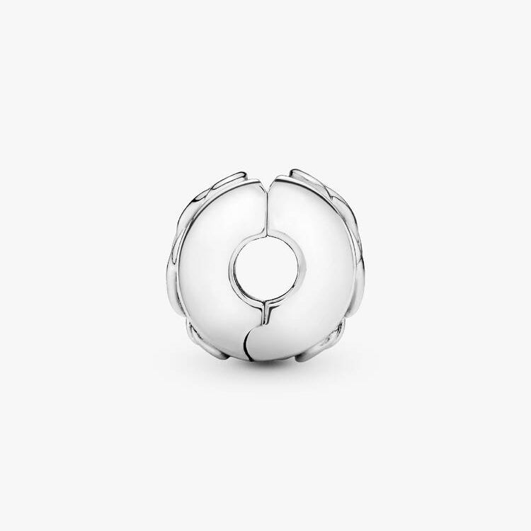 Pandora Hjerteformet knute klemmecharm