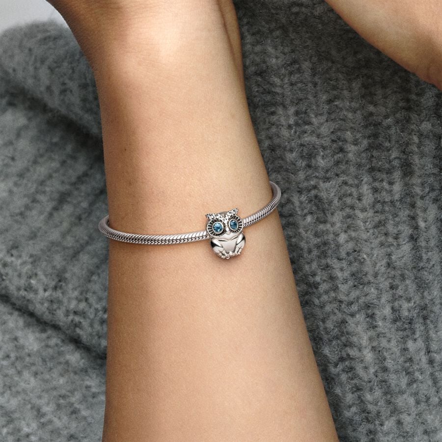 Pandora ugle charm
