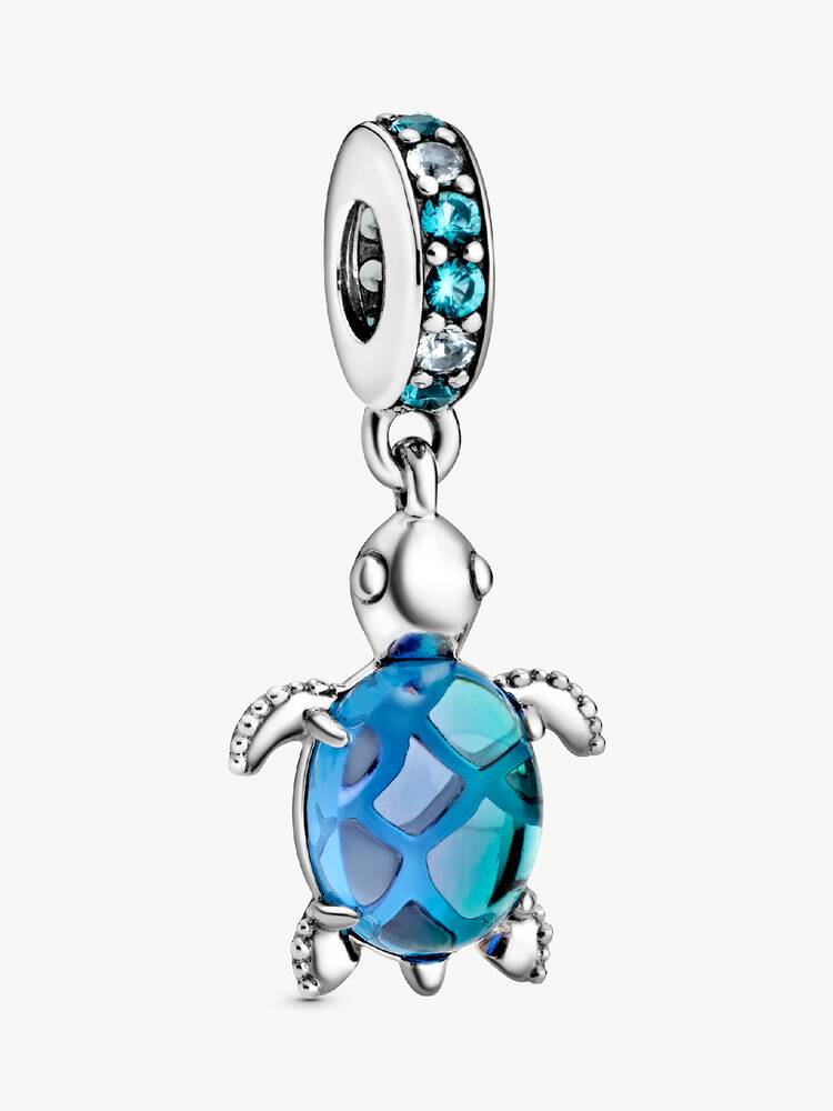 Pandora Muranoglass havskilpaddecharm, blå