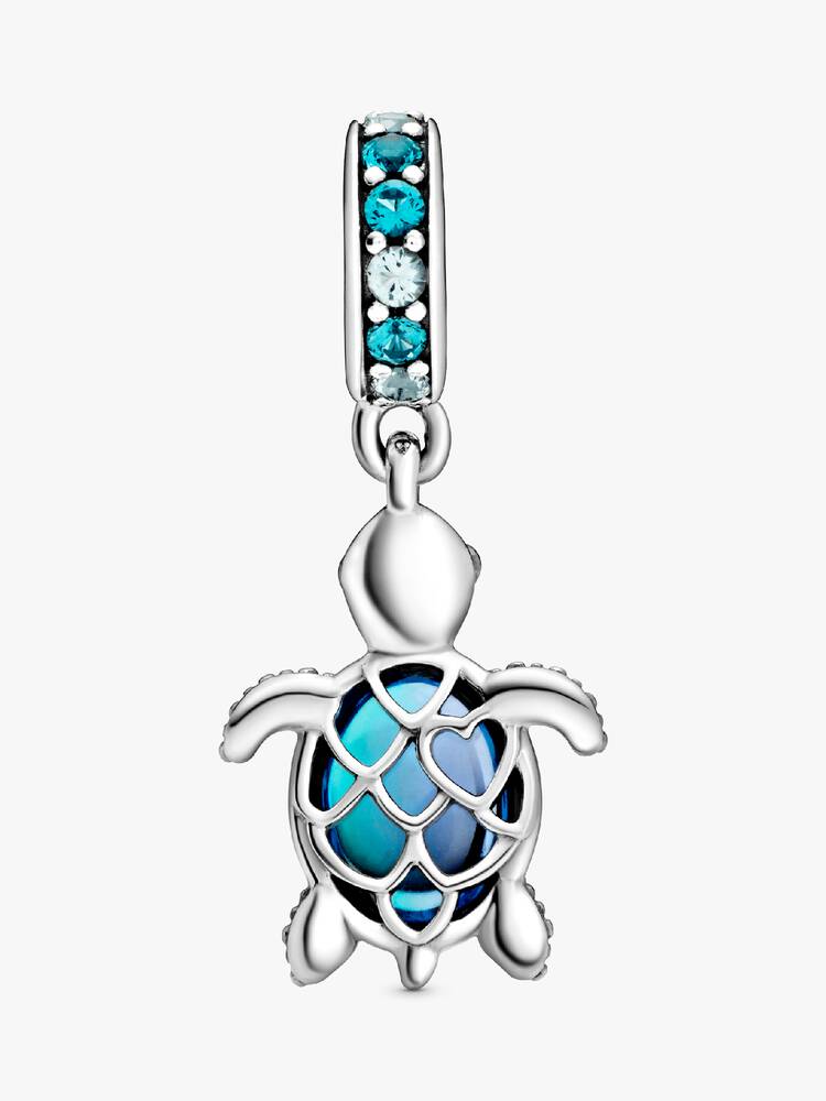 Pandora Muranoglass havskilpaddecharm, blå