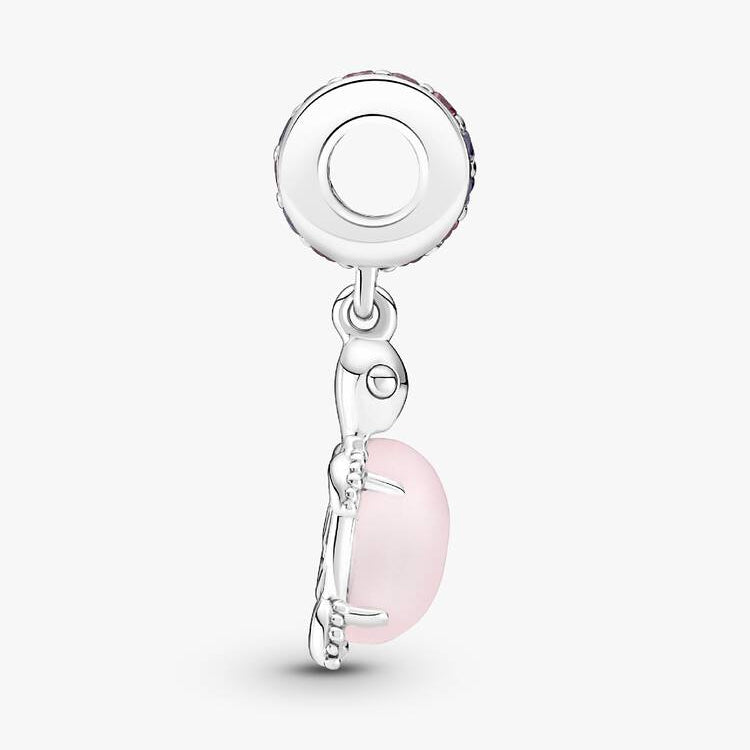 Pandora Muranoglass havskilpadde charm, rosa