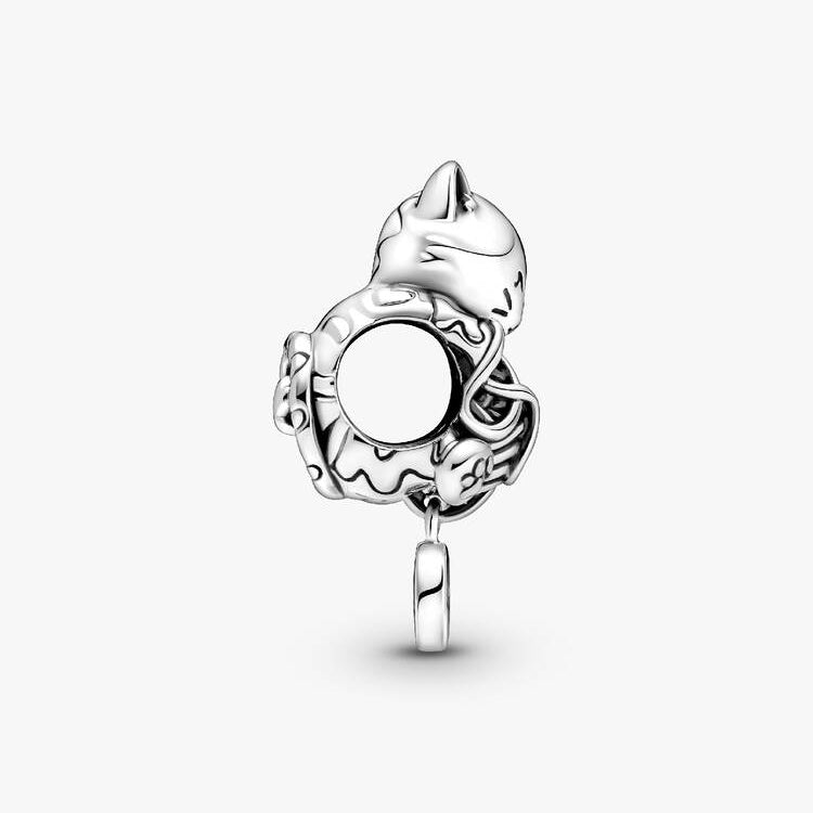 Pandora Kattunge og garnnøste charm