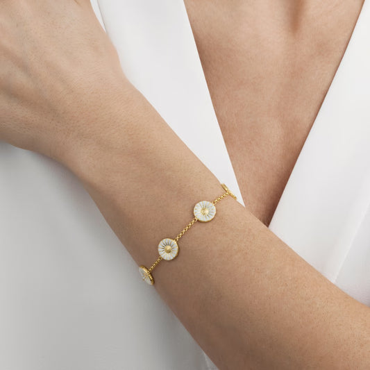 Georg Jensen Daisy armbånd, stort