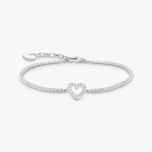 Thomas Sabo hjerte tennisarmbånd