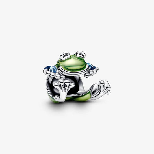 Pandora Klatrende frosk charm