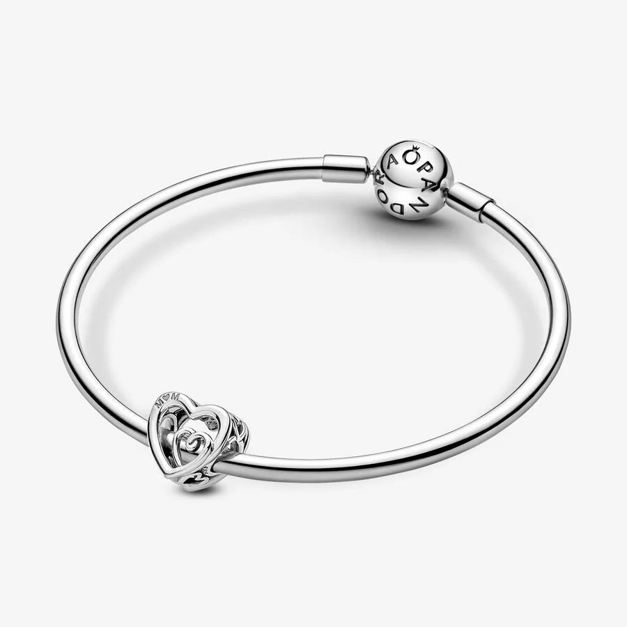 Pandora Sammenflettede hjerter charm