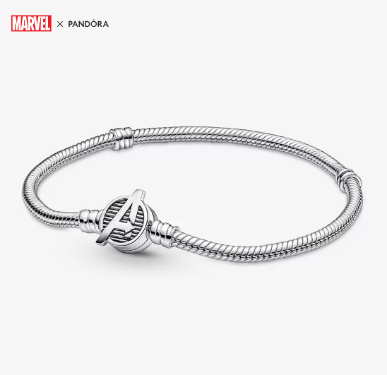 Pandora "Marvel The Avengers Logoklemme" armbånd