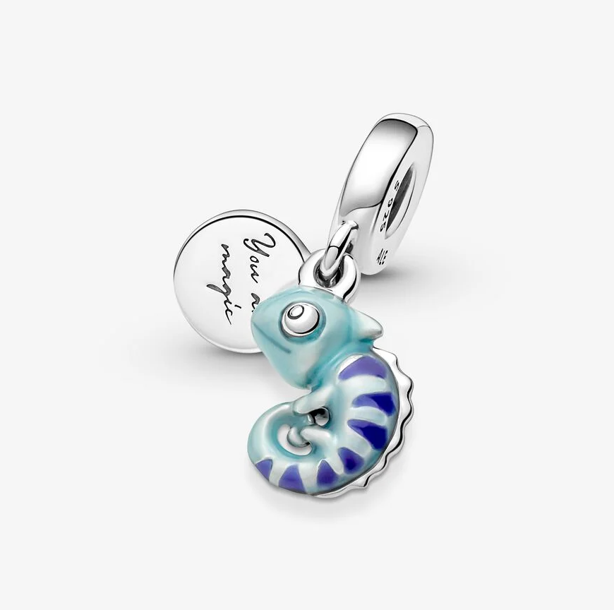 Pandora fargeskiftende kameleon charm